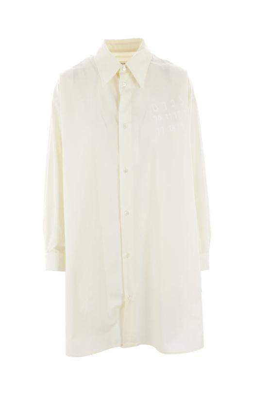 24FW MM6 메종마르지엘라 원피스 S62CT0247S47294102 WHITE