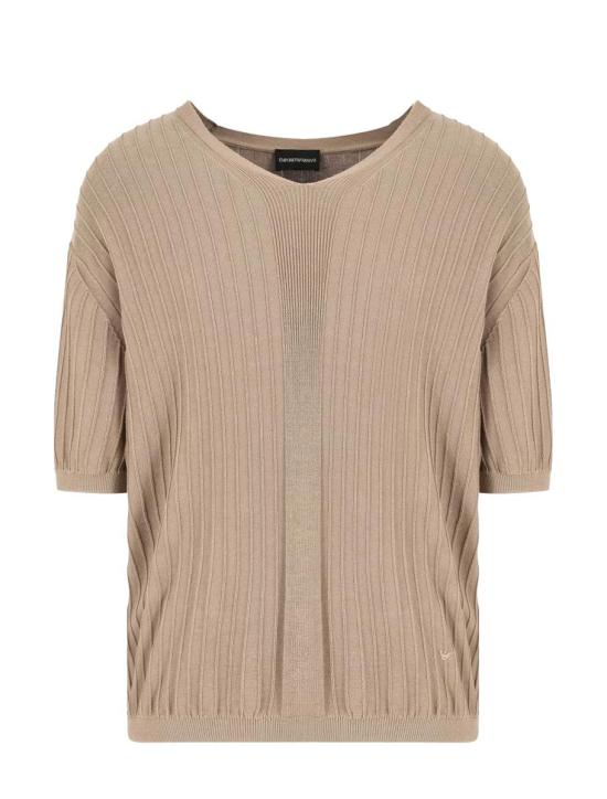 25SS 엠포리오 아르마니 스웨터 EM000862AF13822U6167 ROASTED CASHEW