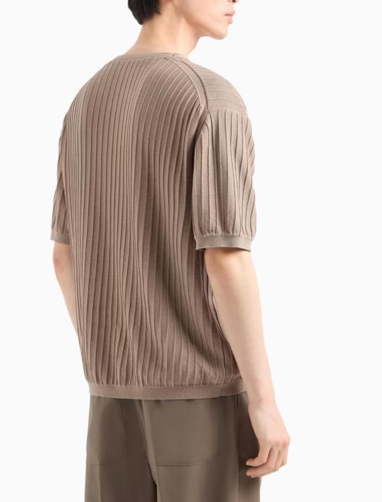 25SS 엠포리오 아르마니 스웨터 EM000862AF13822U6167 ROASTED CASHEW - EMPORIO ARMANI