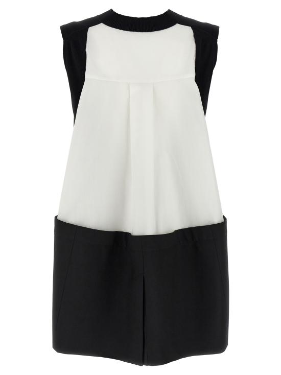 25SS 사카이 베스트 2507850004 White Black - SACAI