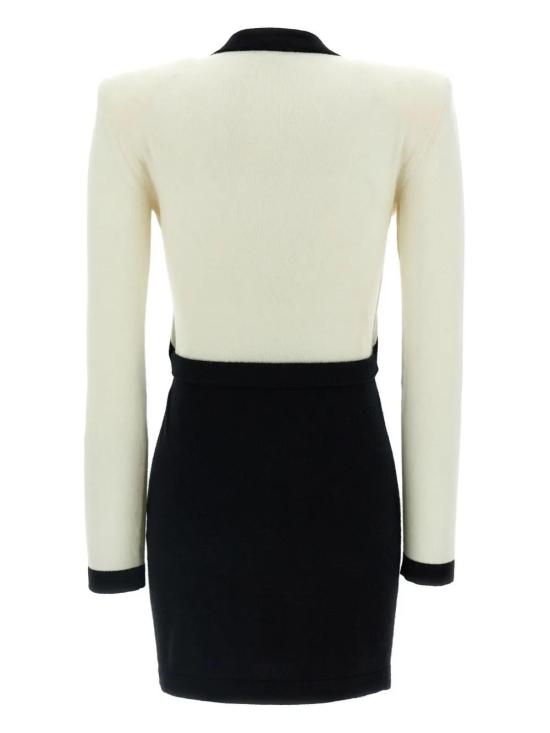  발망 미디 원피스 EF1R9259KH91 - BALMAIN