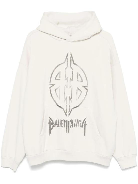 발렌시아가 후드 티셔츠 767877TQVT3 beige