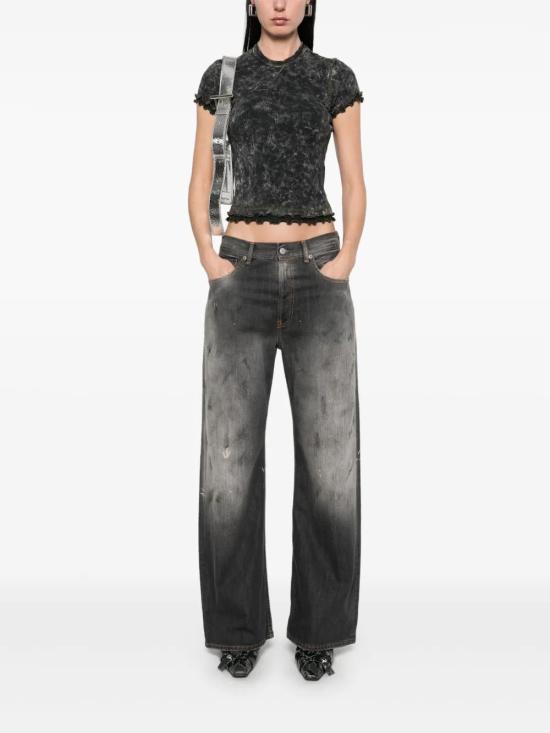  디젤 반팔 티셔츠 A166570JQAT black - DIESEL