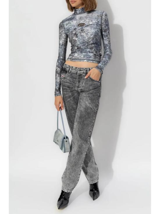  디젤 반팔 티셔츠 A160940IKAI blue - DIESEL