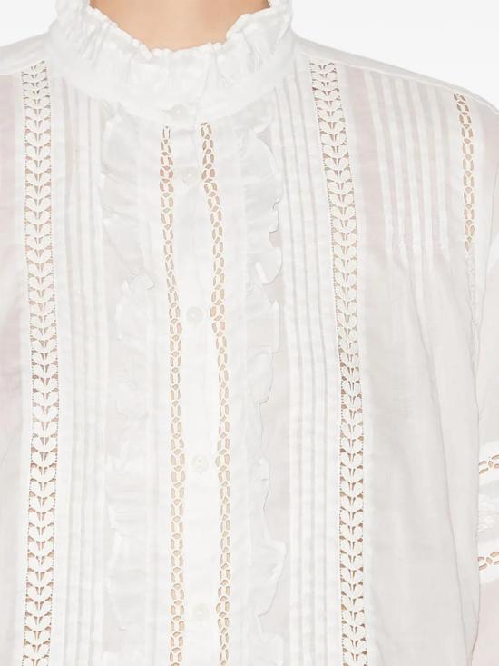25SS 이자벨마랑에뚜왈 블라우스 CH0201FAC1J15E 20WH WHITE - ISABEL MARANT ETOILE
