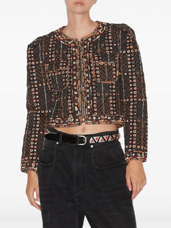 25SS 이자벨마랑에뚜왈 자켓 VE0462FAC1J03E 02FK FADEDBLACK - ISABEL MARANT ETOILE