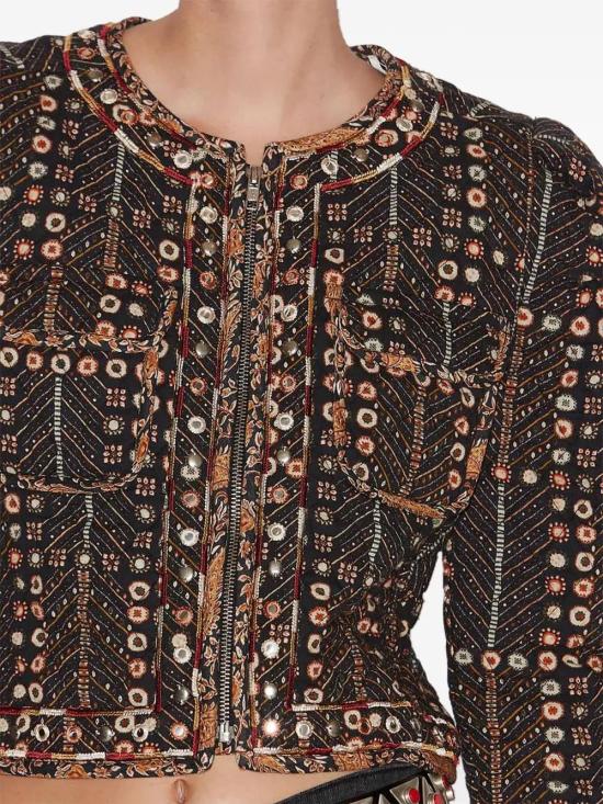 25SS 이자벨마랑에뚜왈 자켓 VE0462FAC1J03E 02FK FADEDBLACK - ISABEL MARANT ETOILE