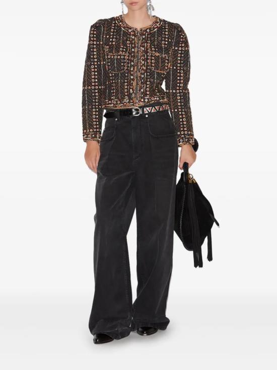 25SS 이자벨마랑에뚜왈 자켓 VE0462FAC1J03E 02FK FADEDBLACK - ISABEL MARANT ETOILE