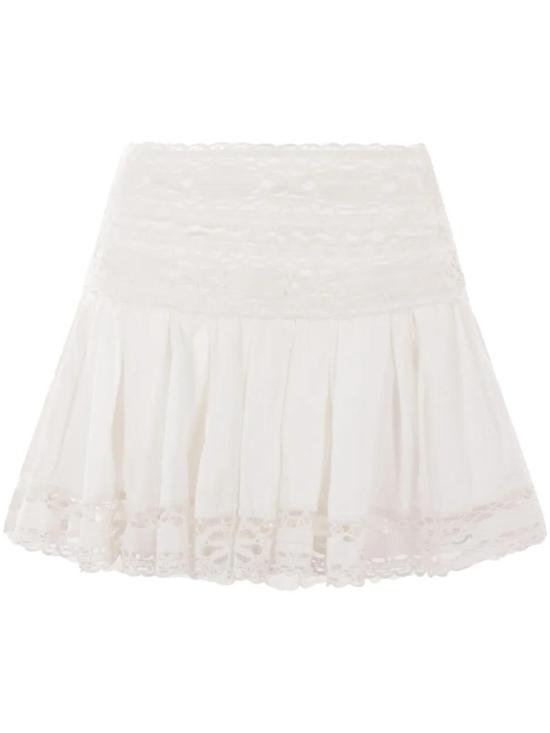 25SS 이자벨마랑에뚜왈 숏 스커트 JU0304FAC1J14E 20WH WHITE