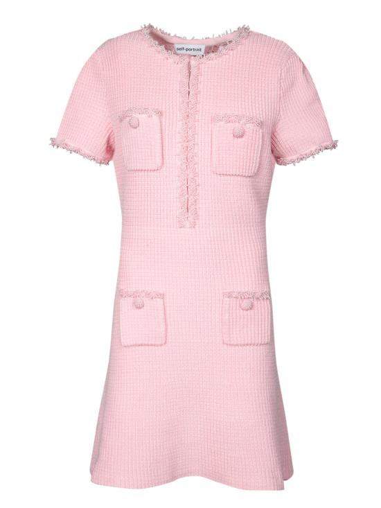 25SS 셀프 포트레이트 숏 원피스 RS25087SAPINK DOM