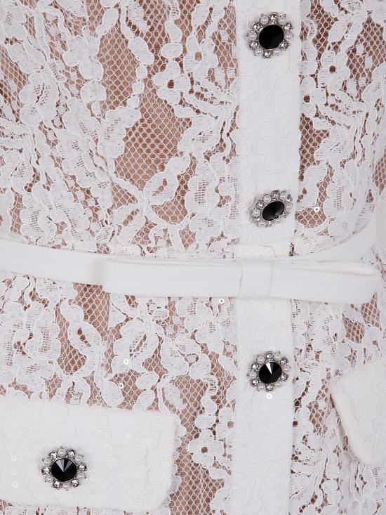 25SS 셀프 포트레이트 롱 원피스 RS25013MAWHITE DOM - SELF PORTRAIT