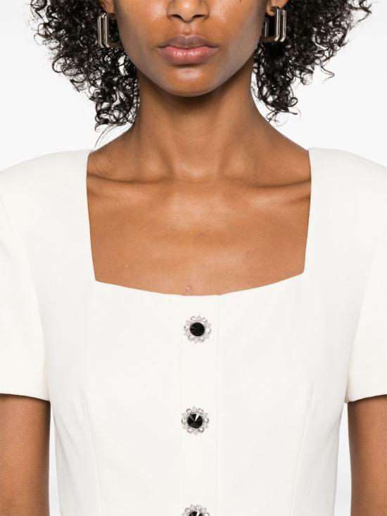  셀프 포트레이트 롱 원피스 RS25013MCREAM DOM - SELF PORTRAIT