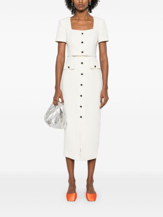  셀프 포트레이트 롱 원피스 RS25013MCREAM DOM - SELF PORTRAIT