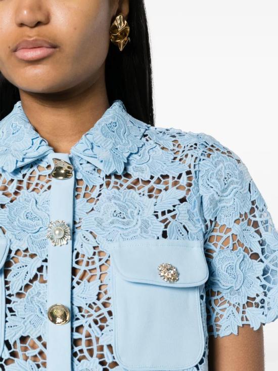  셀프 포트레이트 셔츠 RS24128T - SELF PORTRAIT