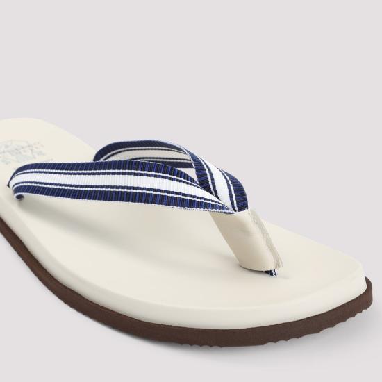 25SS 브루넬로 쿠치넬리 드레스 슈즈 MZUNAVH328 38 WHITE - BRUNELLO CUCINELLI