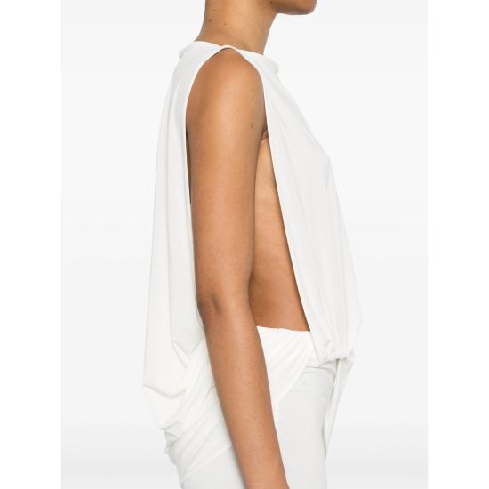 25SS 자크뮈스 롱 원피스 251DR230 2381 100 WHITE - JACQUEMUS