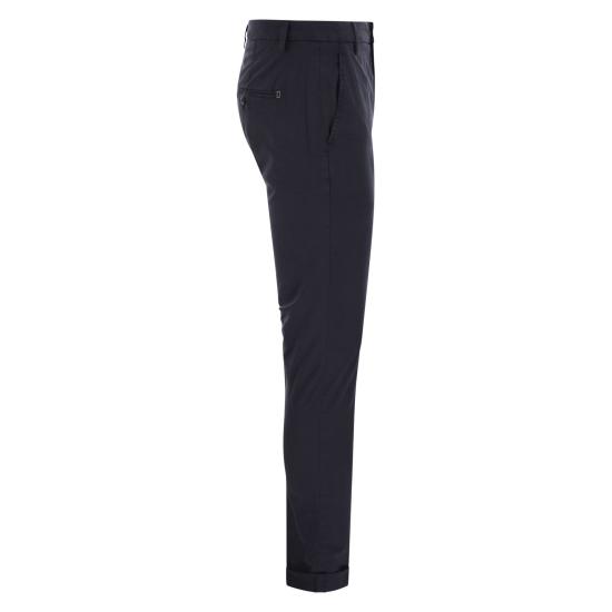 25SS 돈답 스트레이트 팬츠 UP235GSE046UIZ1 NIGHT BLUE - DONDUP