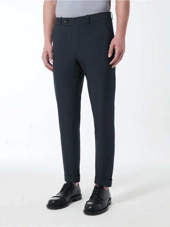 25SS 알알디 스트레이트 팬츠 25314 60M 60M BLU BLACK MELANGE - RRD