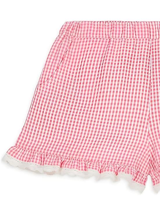 25SS [키즈] 루이스미샤 쇼츠/버뮤다 GRI S25 S0256 PINK STRAWBERR VICHY - LOUISE MISHA