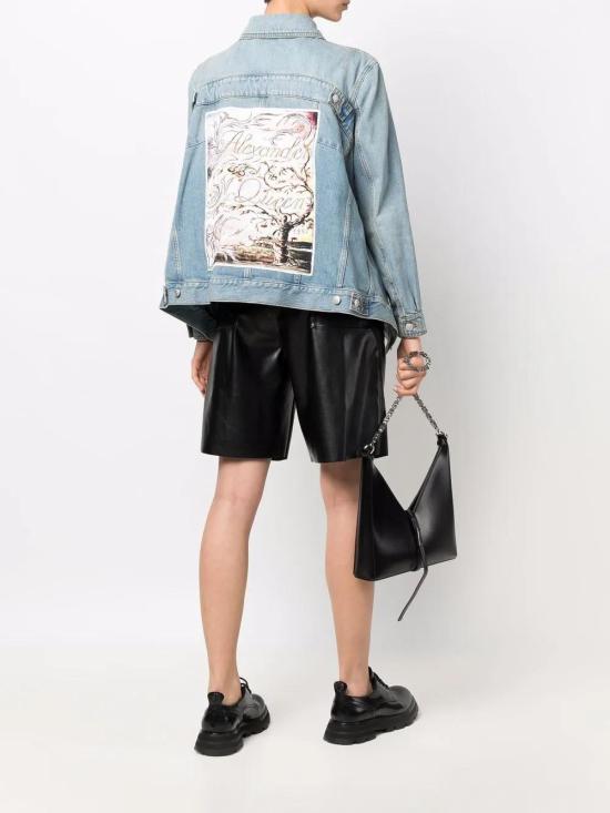  알렉산더 맥퀸 데님 자켓 687459QMABR - ALEXANDER MCQUEEN