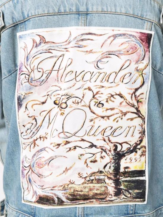  알렉산더 맥퀸 데님 자켓 687459QMABR - ALEXANDER MCQUEEN