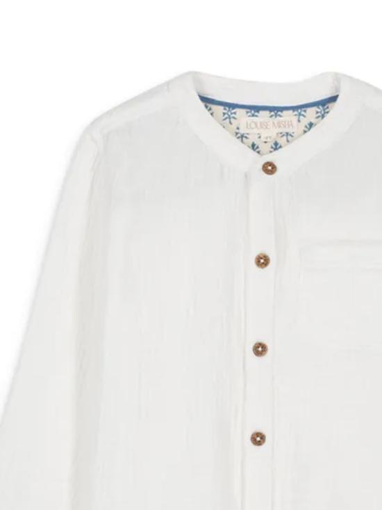 25SS [키즈] 루이스미샤 셔츠 MRI S25 S0091 WHITE - LOUISE MISHA