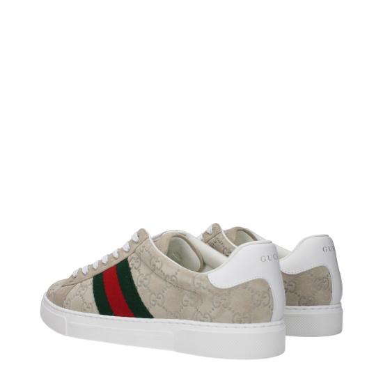  구찌 에이스 GG 스웨이드 스니커즈 798652AADV99566 - GUCCI