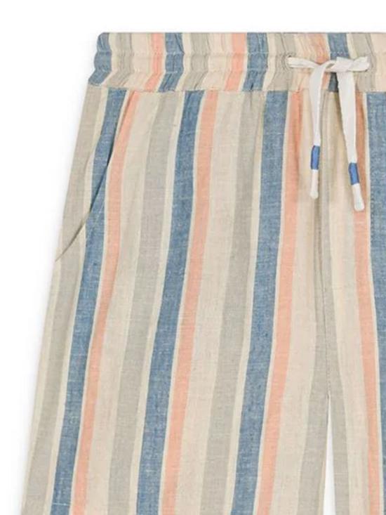 25SS [키즈] 루이스미샤 쇼츠/버뮤다 MRI S25 S0099 SAND RIVIERA STRIPES - LOUISE MISHA