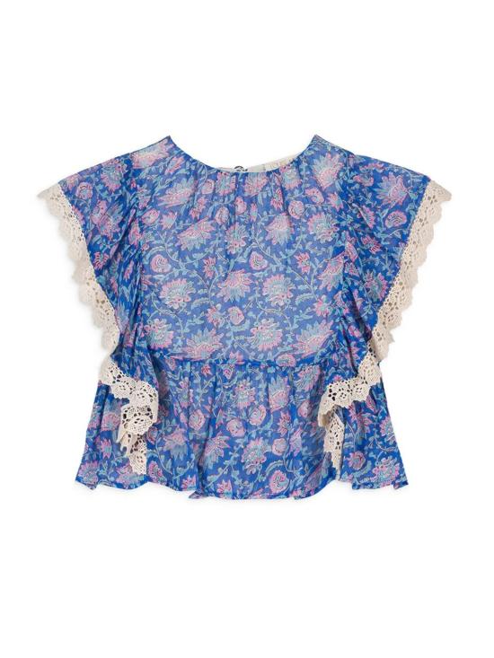 25SS [키즈] 루이스미샤 셔츠 GRI S25 B0165 BLUE CAPRI COVE - LOUISE MISHA