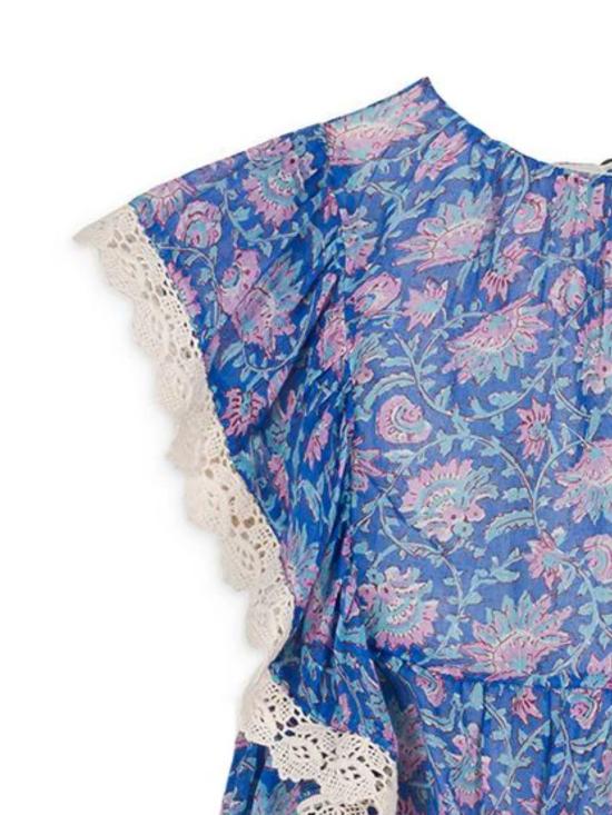 25SS [키즈] 루이스미샤 셔츠 GRI S25 B0165 BLUE CAPRI COVE - LOUISE MISHA