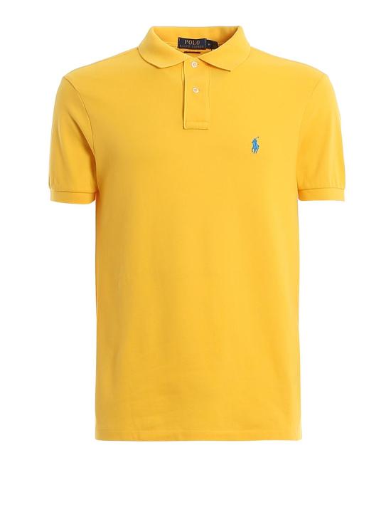  폴로 랄프로렌 폴로 티셔츠 710795080022 Yellow