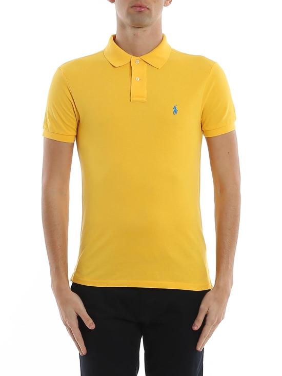  폴로 랄프로렌 폴로 티셔츠 710795080022 Yellow - POLO RALPH LAUREN