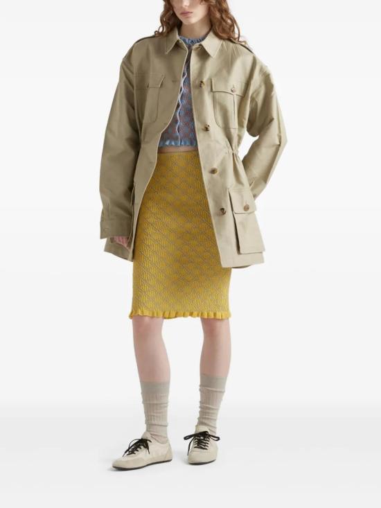  프라다 미디 스커트 21527SOOO16X0 - PRADA