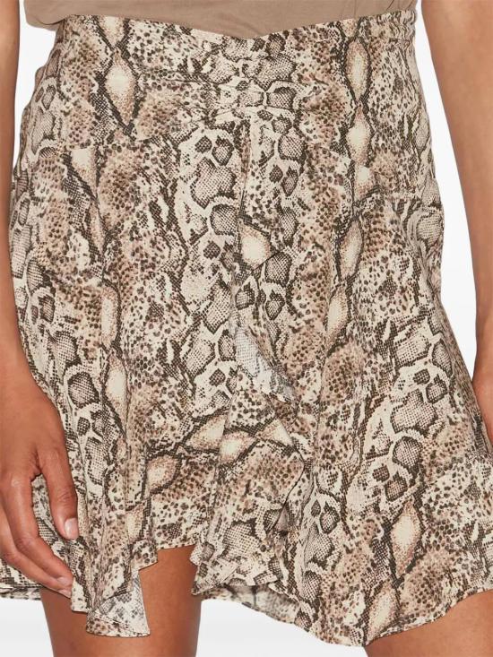 25SS 이자벨마랑 숏 스커트 JU0337FAC1J05I 23NL NATURAL - ISABEL MARANT