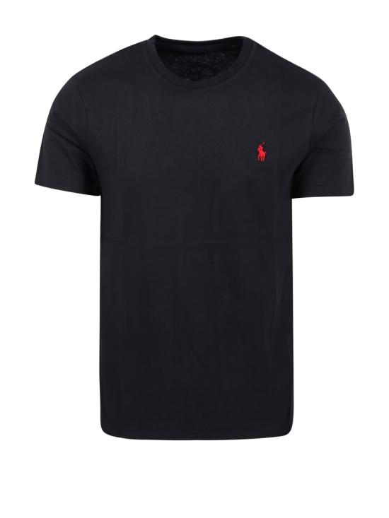 24FW 랄프 로렌 반팔 티셔츠 710680785001 RL BLACK