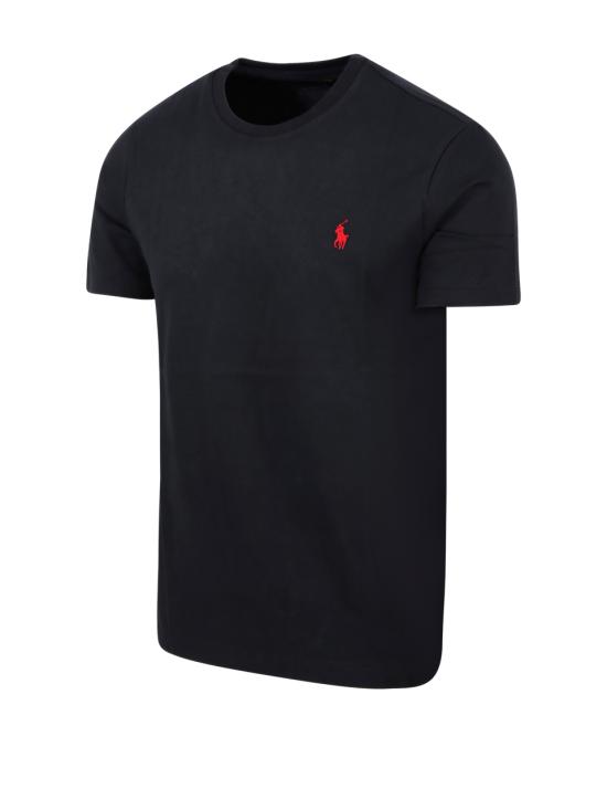 24FW 랄프 로렌 반팔 티셔츠 710680785001 RL BLACK - RALPH LAUREN