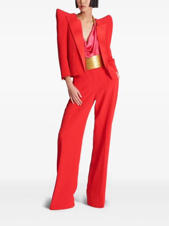  발망 수트 자켓 EF0SC260MB01 red - BALMAIN