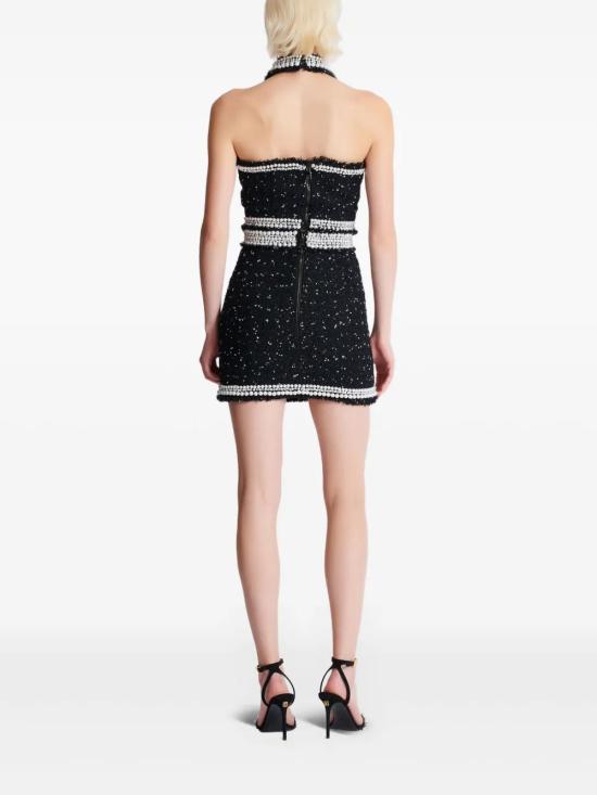  발망 민소매 티셔츠 EF0AB485PC91 black - BALMAIN