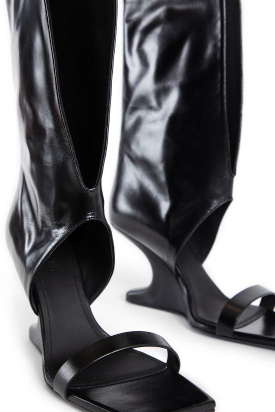  릭 오웬스 슈즈 RP01E7853LGT09 Black - RICK OWENS