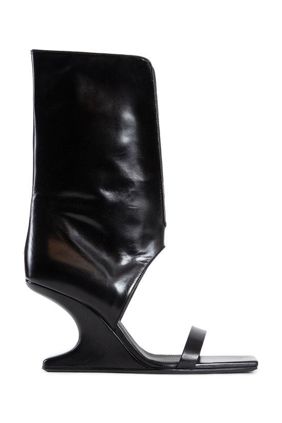  릭 오웬스 슈즈 RP01E7853LGT09 Black - RICK OWENS