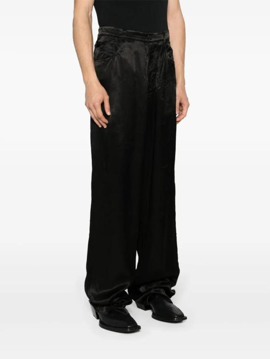  발렌시아가 스트레이트 팬츠 751502TLO28 black - BALENCIAGA