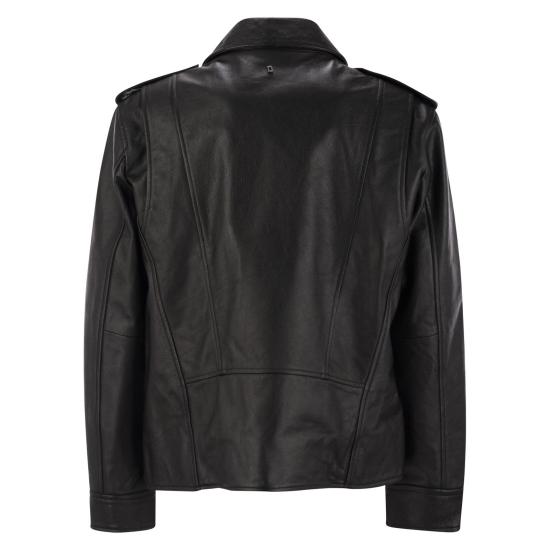 25SS 돈답 바이커 자켓 UJ942PL0404UXXX BLACK - DONDUP