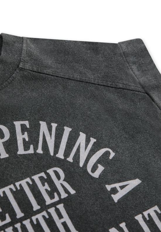 25SS [키즈] 보보쇼즈 티셔츠 B125AC020 GREY - BOBO CHOSES