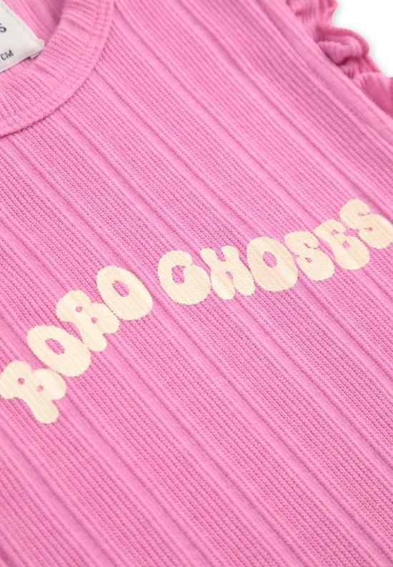 25SS [키즈] 보보쇼즈 탑 B125AC024 PINK - BOBO CHOSES