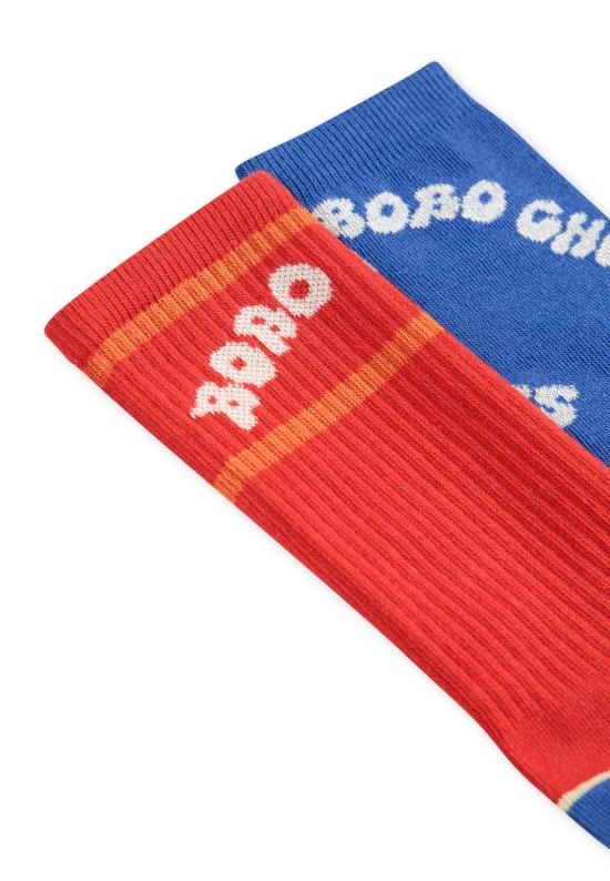 25SS [키즈] 보보쇼즈 발목 양말 B125AI006 MULTICOLOR - BOBO CHOSES