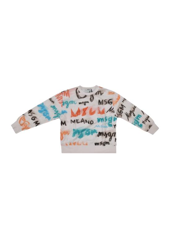 25SS [키즈] 엠에스지엠 니트/스웻셔츠 S5MSJBSW278 001 White