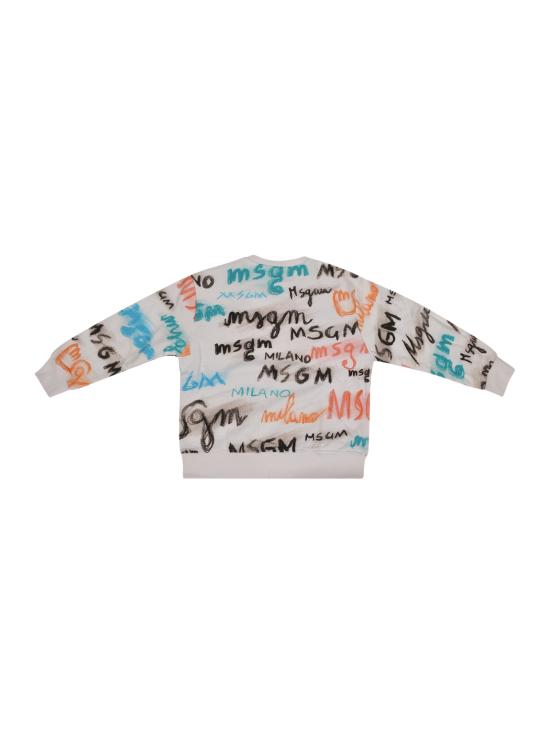 25SS [키즈] 엠에스지엠 니트/스웻셔츠 S5MSJBSW278 001 White - MSGM