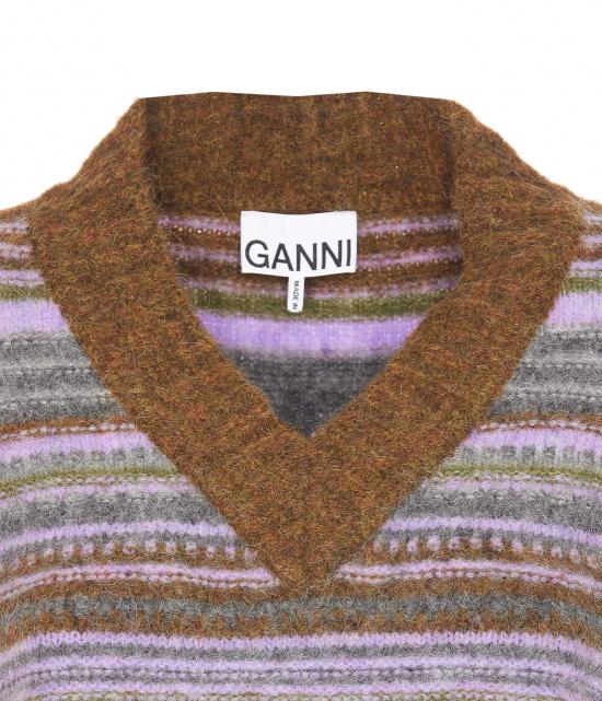 25SS 가니 베스트 K2356 838 MultiColour - GANNI