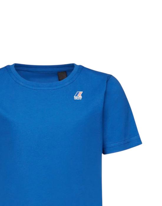 25SS [주니어] 까웨 폴로 셔츠 K4114WW 63 Blue - K-WAY