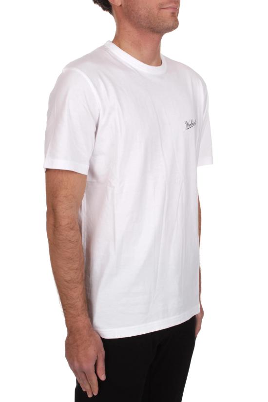 25SS 울리치 반팔 티셔츠 CFWOTE0144MRUT2926 8041 Bright white - WOOLRICH